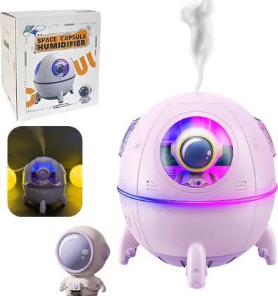 Humidificador Nave con Astronauta SPACE CAPSULE